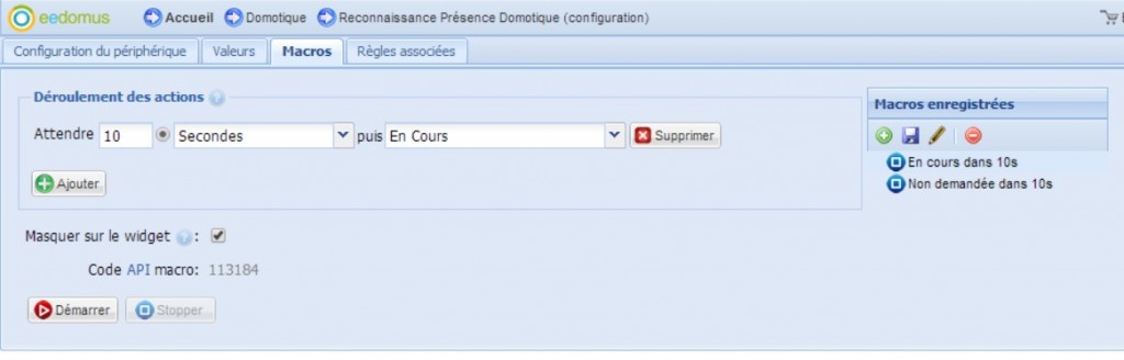 eedomus-etat-maj-macro_en_cours