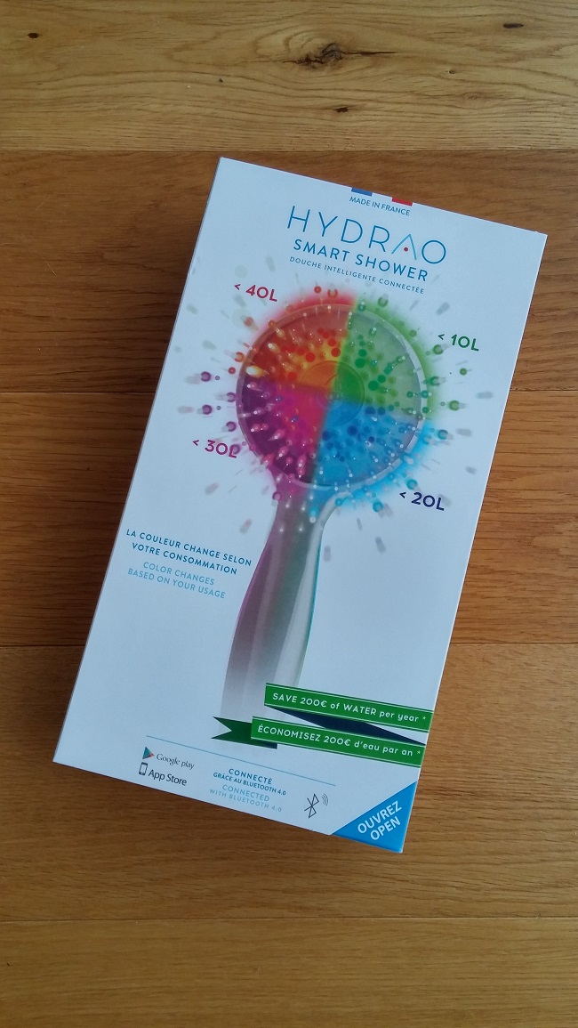 Test du pommeau de douche Hydrao pour consommer moins d'eau