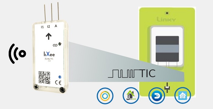 Module TIC pour compteur LINKY vers Zigbee 3.0 ZLinky TIC Lixee